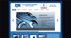 Desktop Screenshot of pmautoeq.com.au