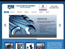 Tablet Screenshot of pmautoeq.com.au